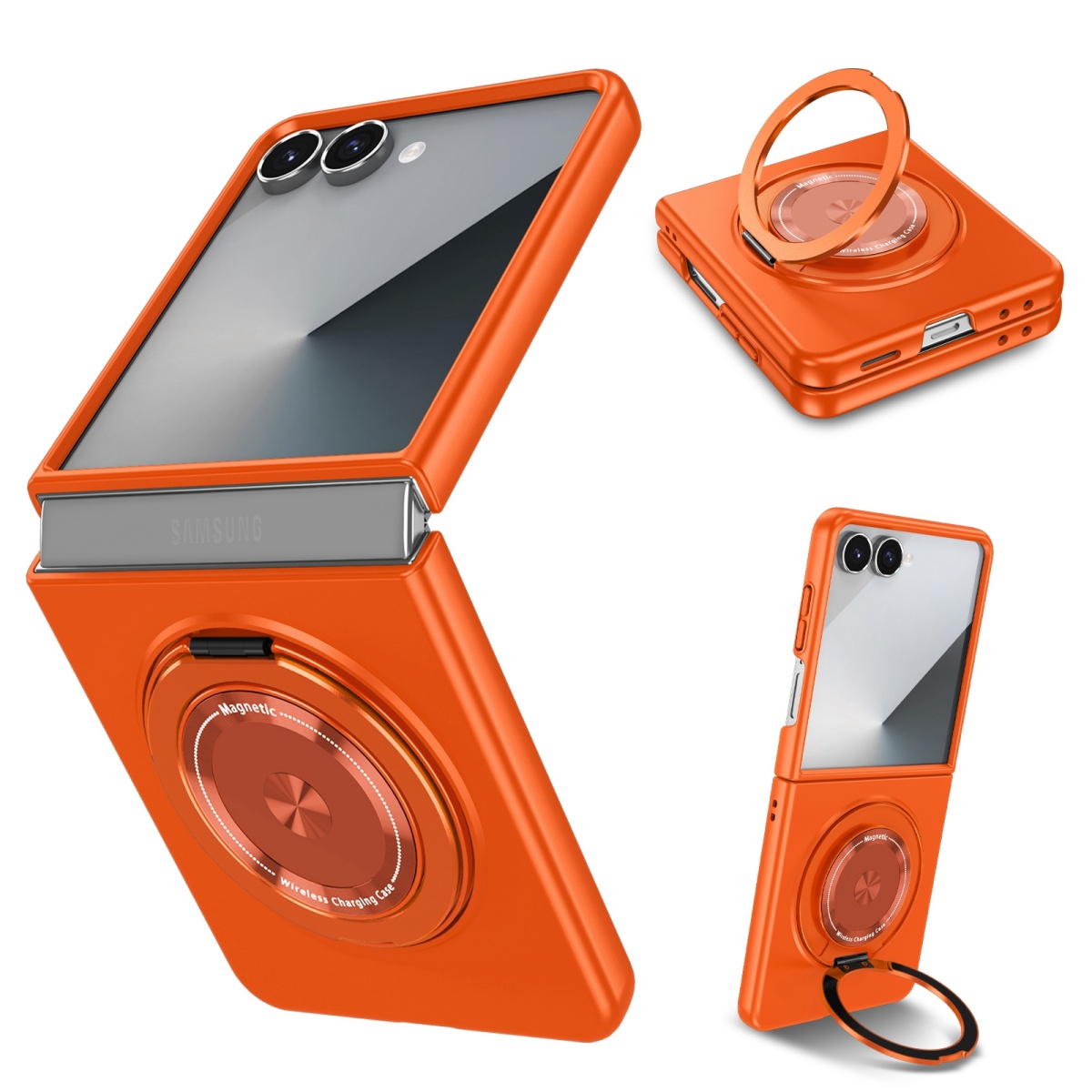 Phone Accessories Popsocket - Magnetic Metal Rotate Ring Holder Phone