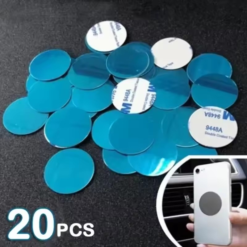 Phone Accessory - 1/50Pcs Ultra Thin Metal Plate Stickers