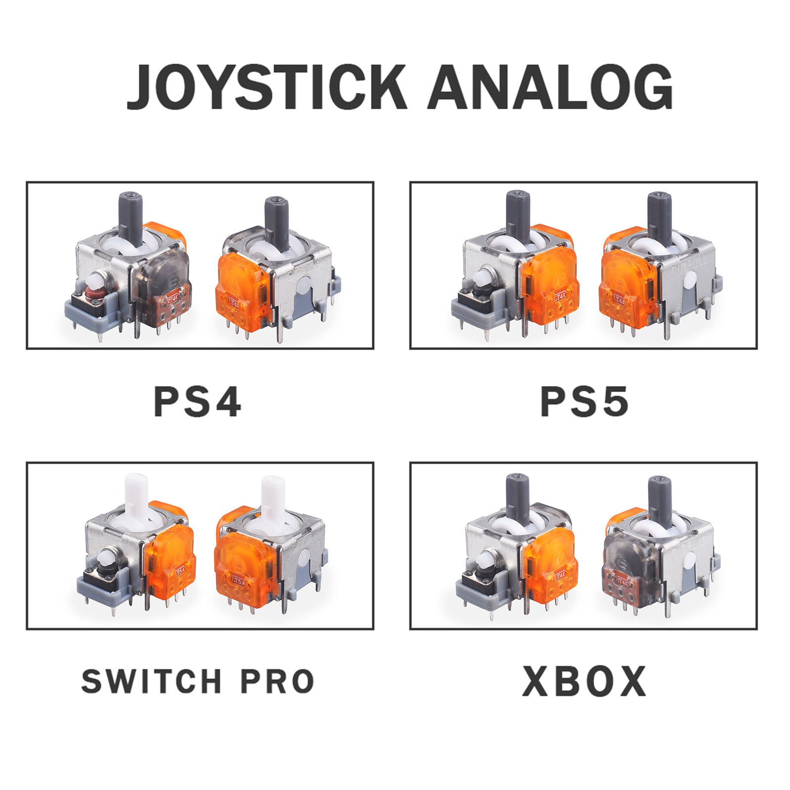 2/10pcs Ginfull TMR Electromag - Gaming Controller Phone recension och pris