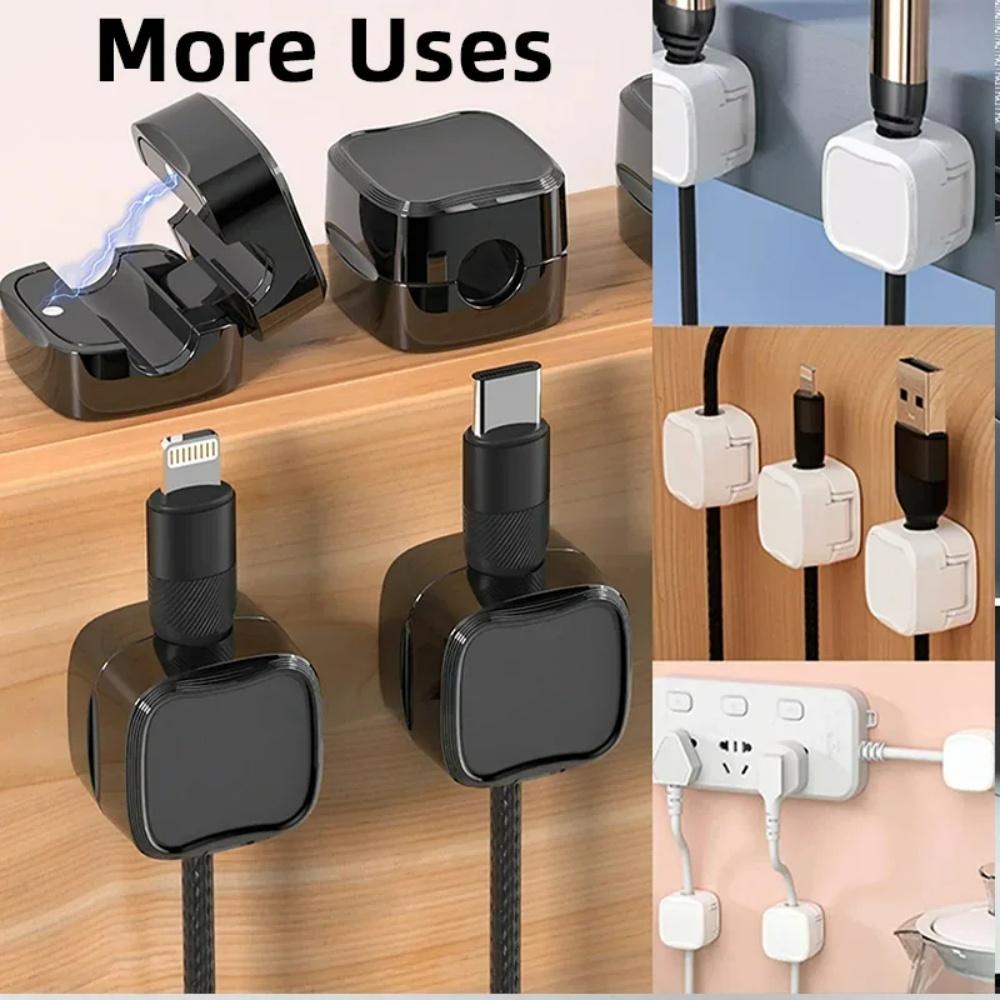 36/16/8/3 PCS Magnetic Cable C - Cable Organizer Magnetic recension och pris