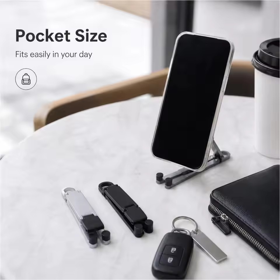 Foldable Keychain Phone Stand  - Phone Accessory recension och pris