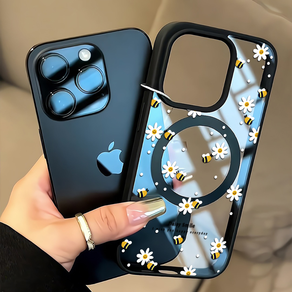 Fresh Daisy Bee Phone Case For - Phone Accessories Magnetic recension och pris