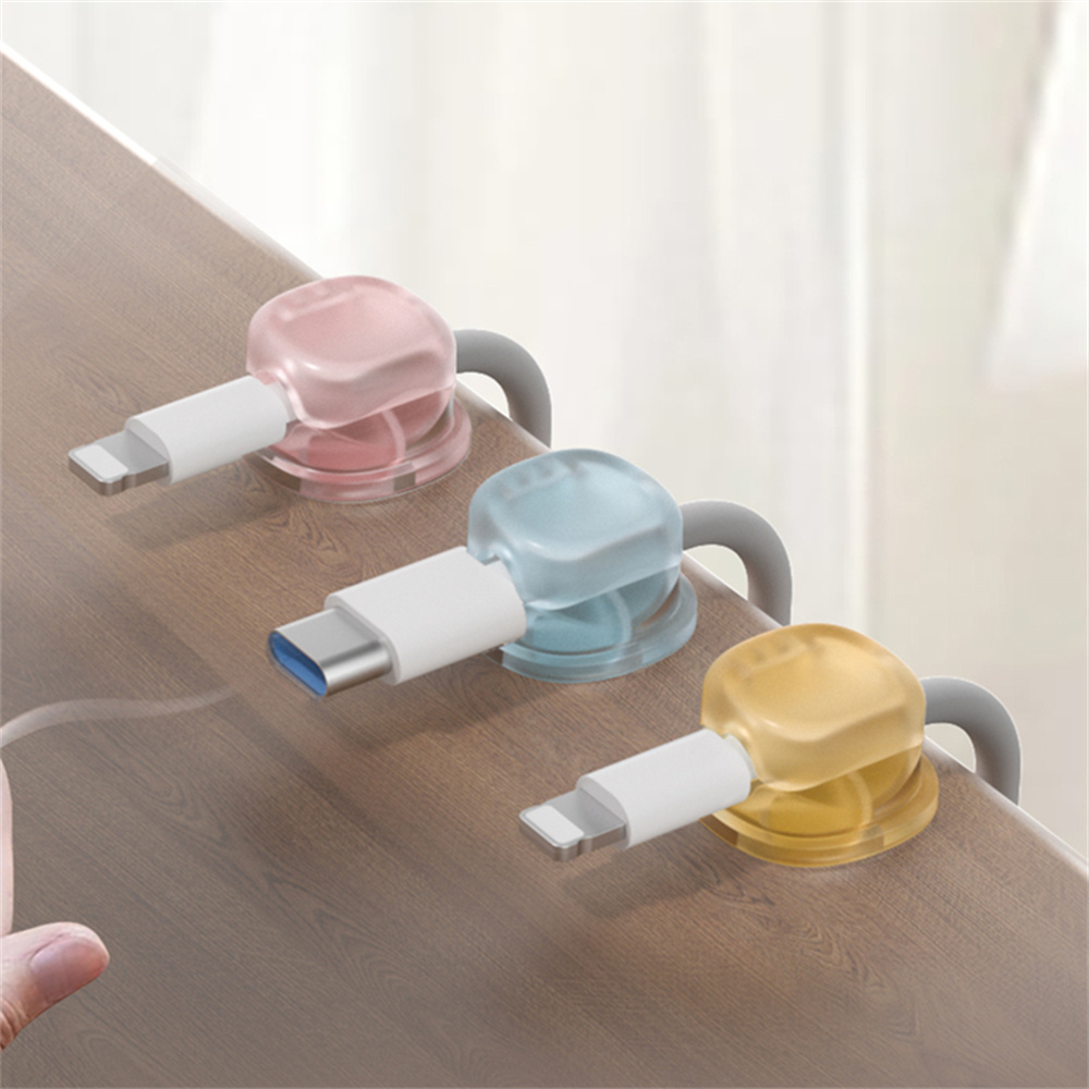 3 Transparent Color Magnetic C - Cable Organizer Magnetic recension och pris