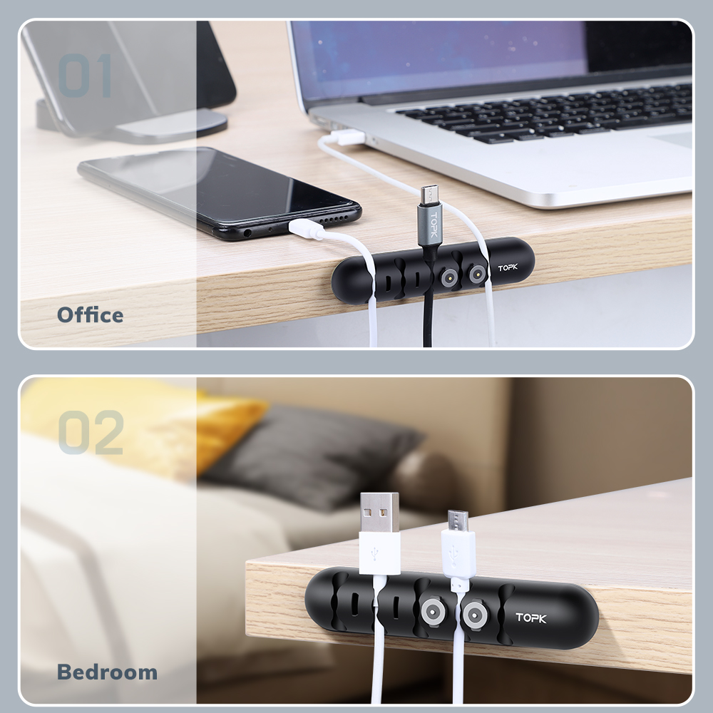 TOPK L35 Cable Organizer & Mag - Cable Organizer Magnetic recension och pris