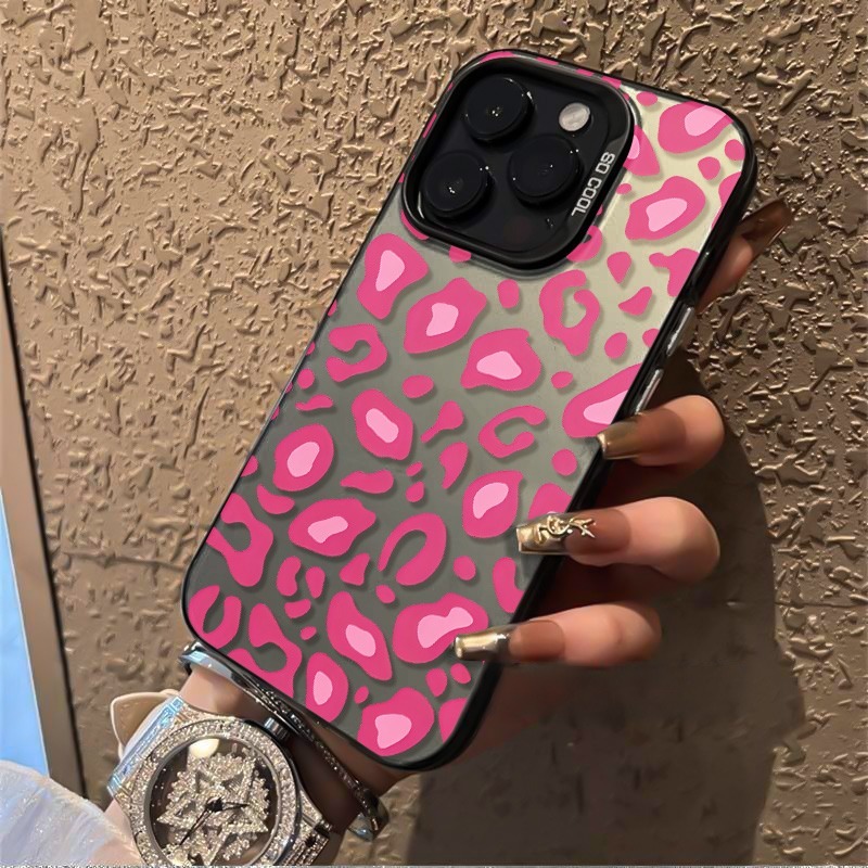 Pink Leopard Print Phone Case  - Samsung Galaxy S25 recension och pris