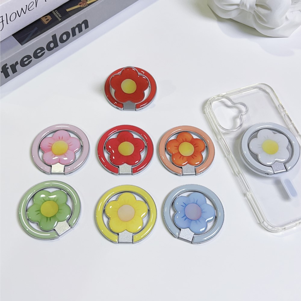 Flower Magnetic Foldable Kicks - Phone Accessories Stand recension och pris