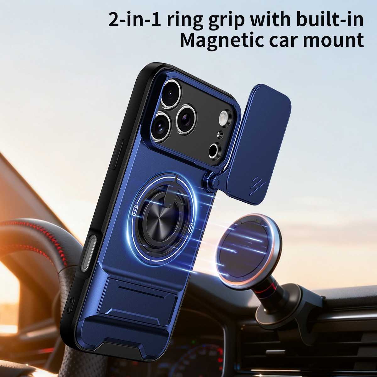 Luxury 360 Rotating Magnetic R - Phone Accessories Popsocket recension och pris