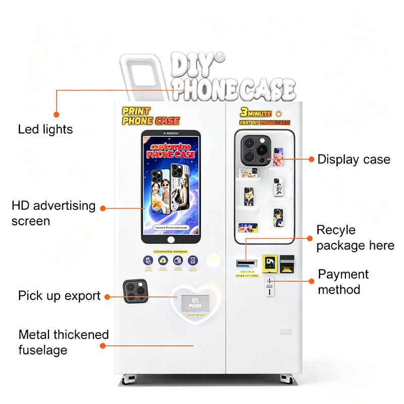 Custom Phone Case Machine Smar - Phone Accessories Vending Machine recension och pris