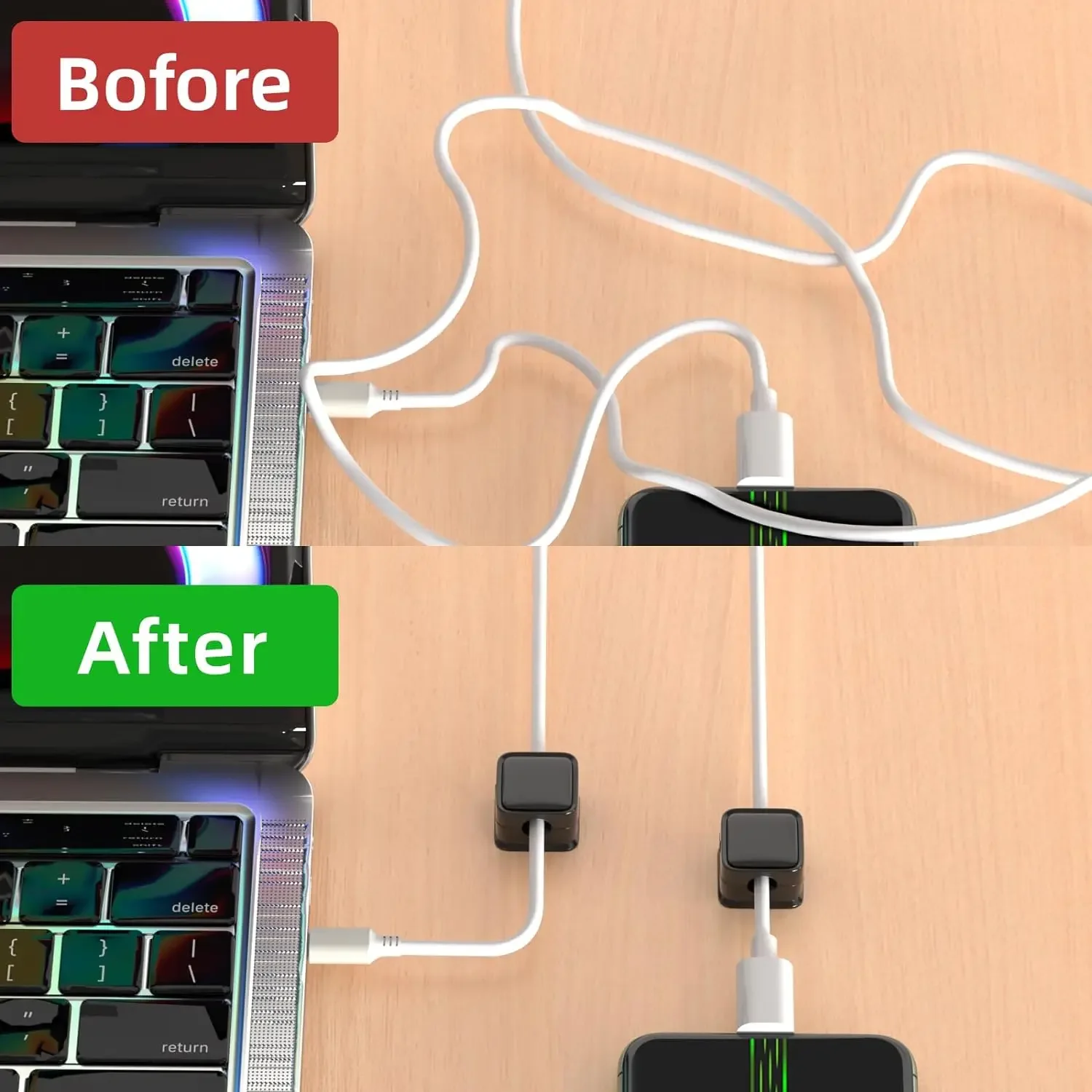 Mini Cable Organizer Holder Ma - Cable Organizer Magnetic recension och pris