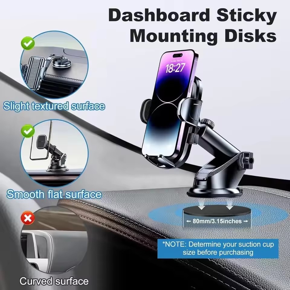 1/10pcs Car Phone Holder Stick - Phone Accessory recension och pris