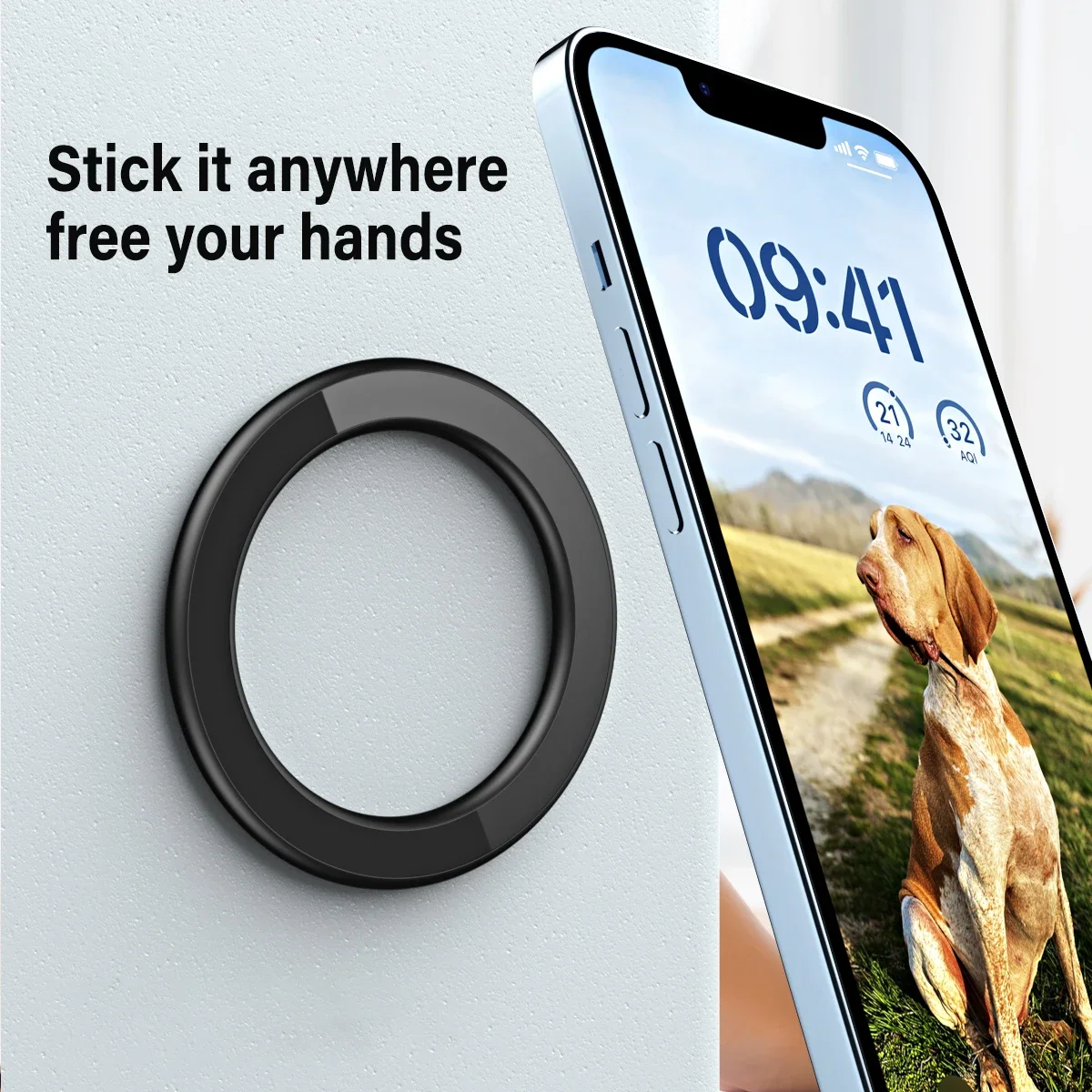 For MagSafe Magnetic Ring Hold - Phone Accessories Magnetic recension och pris