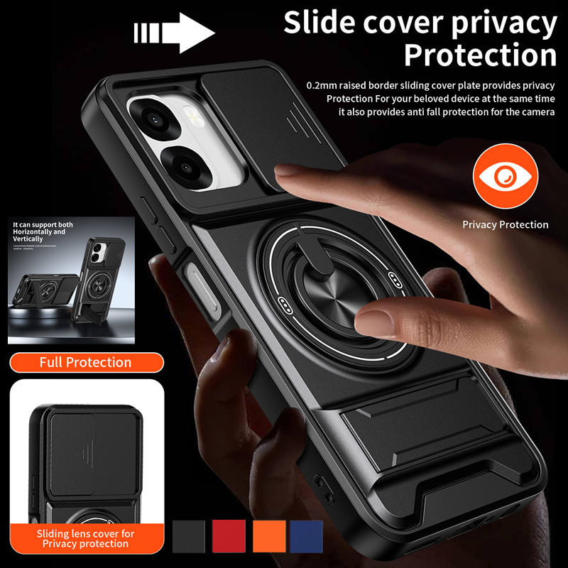 Armor Phone Case For Oppo A6x  - Phone Accessories Popsocket recension och pris