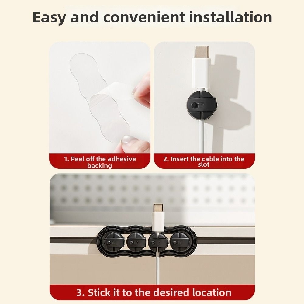 No Drilling Magnetic Magnetic  - Cable Organizer Magnetic recension och pris