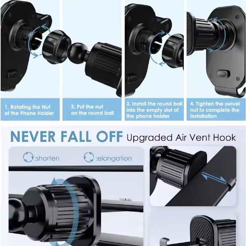 Universal Car Hook Base Phone  - Phone Accessory recension och pris