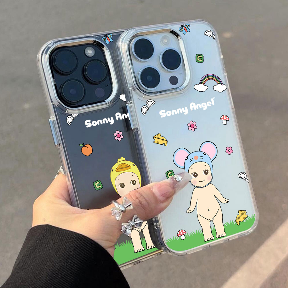 Cartoon Cute Phone Case For iP - Phone Accessories Like Sonny Angel recension och pris