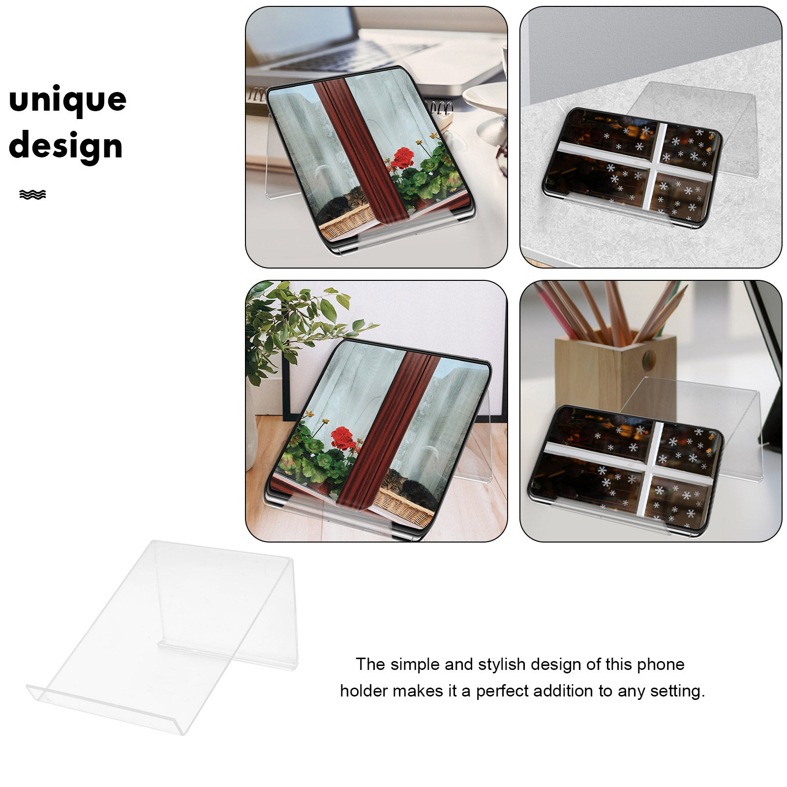 Desktop Acrylic Phone Stand De - Phone Accessories Officeworks recension och pris