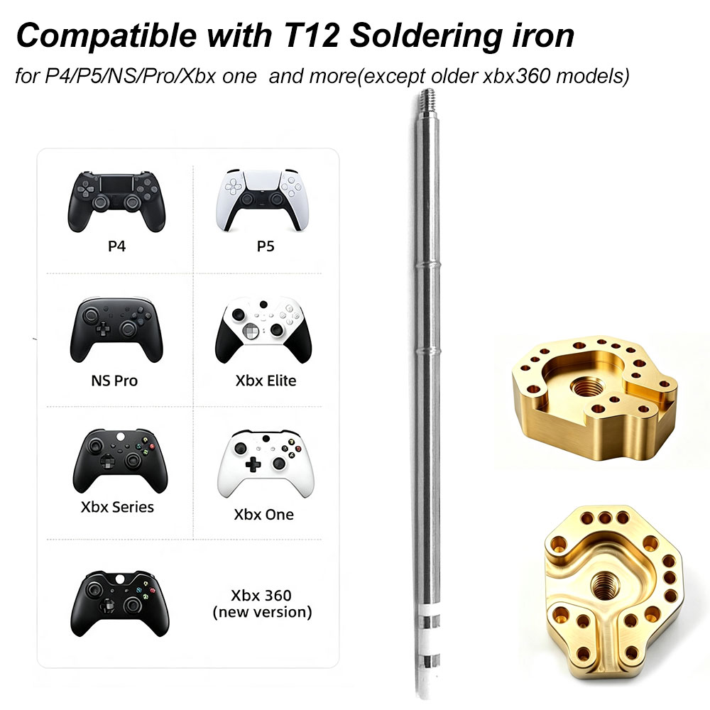 T12 Soldering Iron Tip Set, Ga - Gaming Controller Phone recension och pris