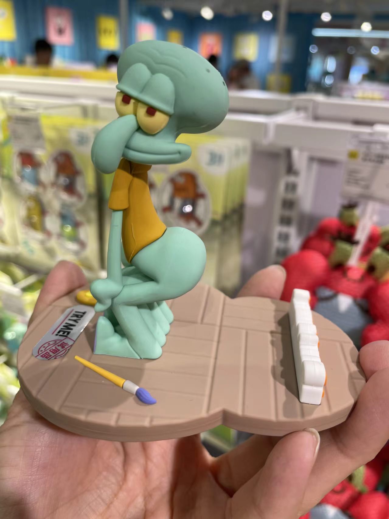 SpongeBob Squidward Squishy Th - Phone Accessories Officeworks recension och pris