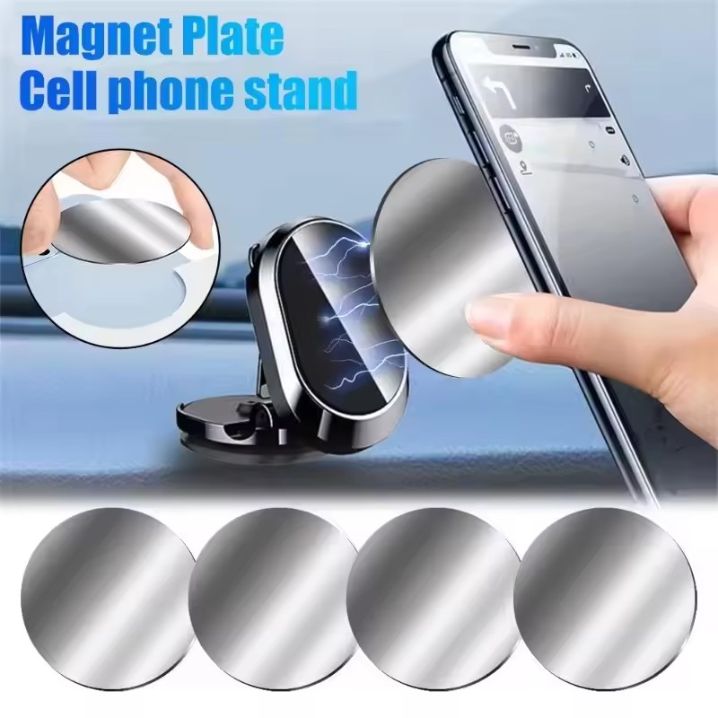 1/50Pcs Ultra Thin Metal Plate - Phone Accessory recension och pris