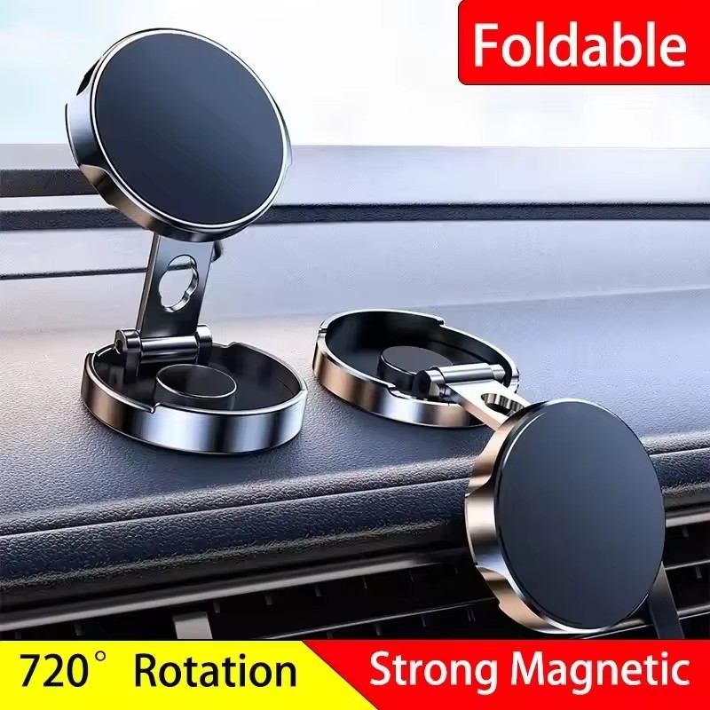 Round Folding Magnetic Car Hol - Phone Accessory recension och pris