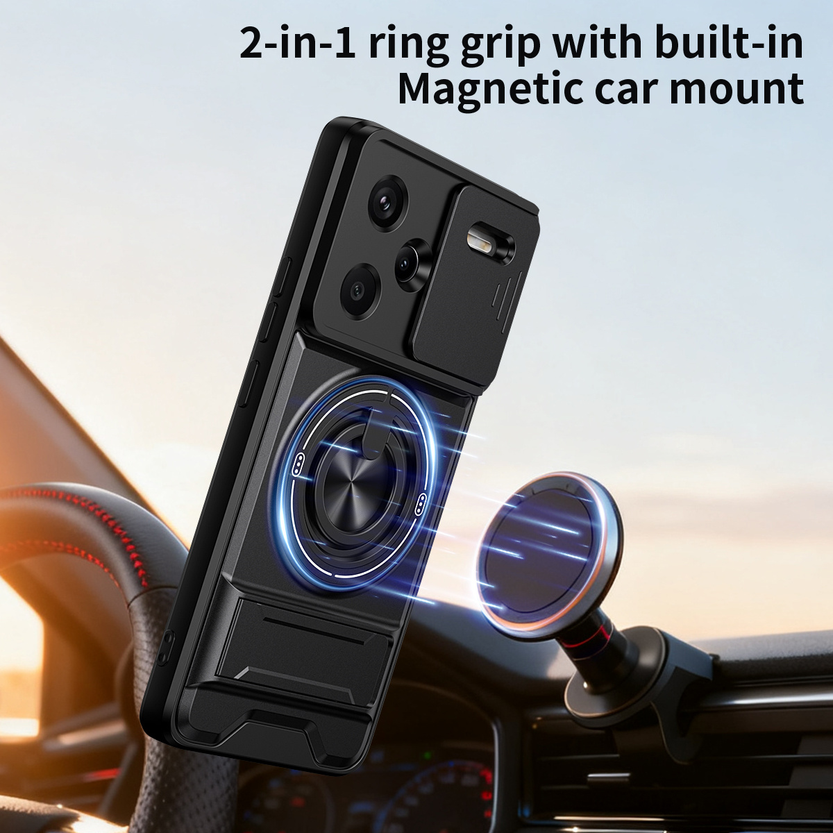 Lens Slide Camera Phone Case f - Phone Accessories Popsocket recension och pris