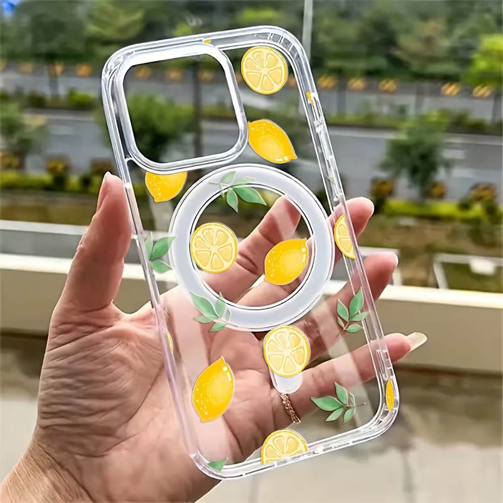 Summer Lemon Phone Case for iP - Phone Accessories Magnetic recension och pris